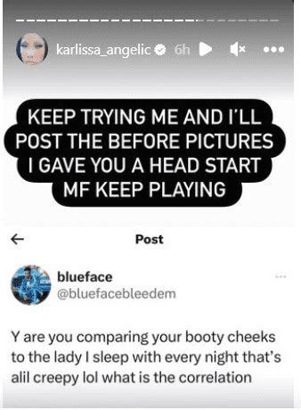 blueface moms butt pic|Blueface blasts his mom for comparing her bare butt to his。